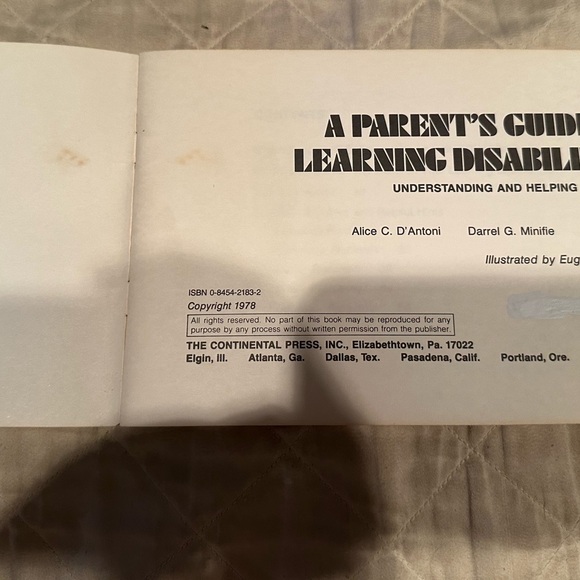 A parent’s guide to learning disabilities- understanding and helping your child - Picture 2 of 7